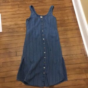 Oh Neil size medium mid length jean dress